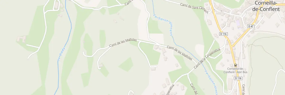 Plan du 3B Cami des Mailloles à Corneilla-de-Conflent