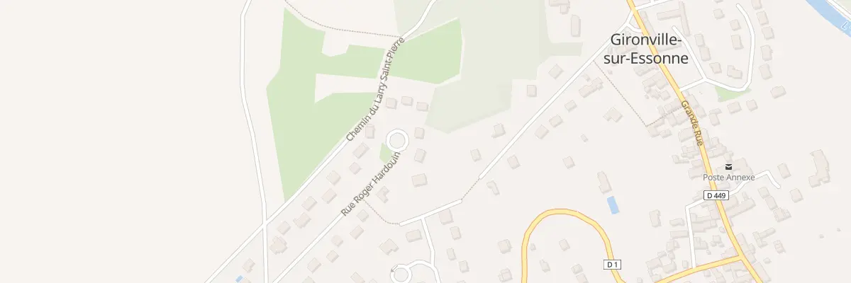 Plan du 34 Rue Roger Hardouin à Gironville-sur-Essonne