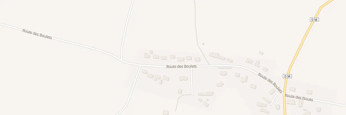 Plan du 20 Rte des Boulets à Saint-Martin-d’Auxigny