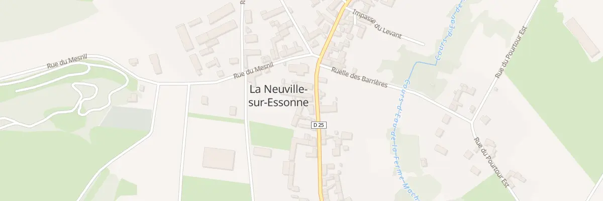 Plan du 152 Gr La Grande Rue à La Neuville-sur-Essonne