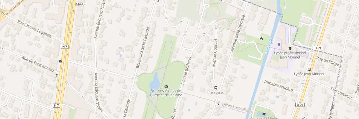 Plan du 9 Av Botherel à Juvisy-sur-Orge