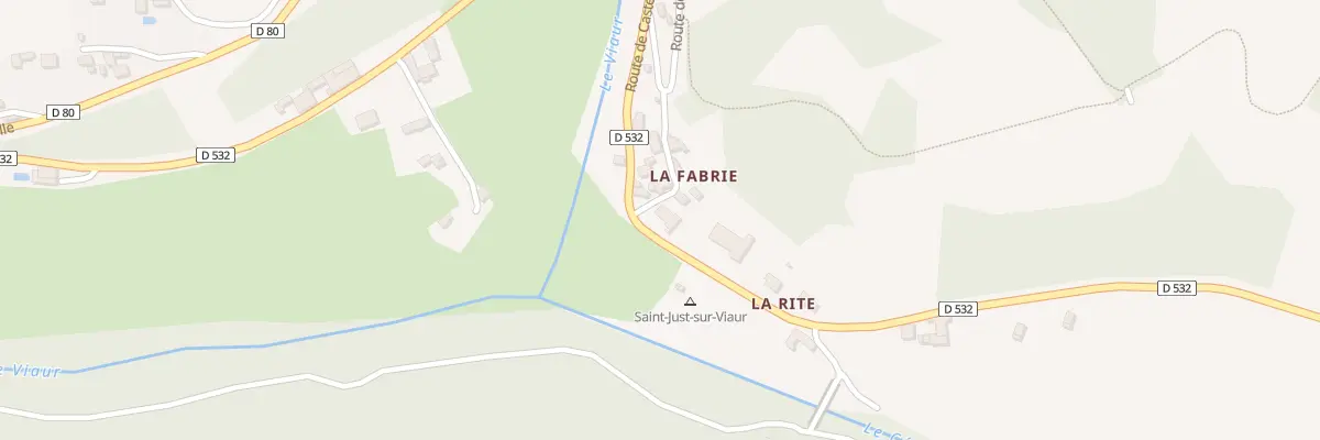 Plan du 5185 La Rite à Saint-Just-sur-Viaur