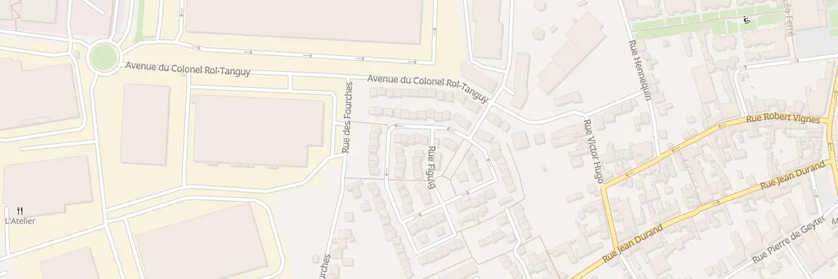 Plan du 19 Rue de la Coopération à Stains