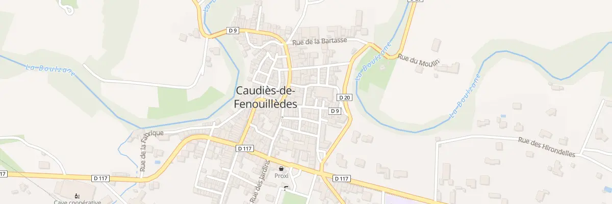 Plan du 5000 Rue de l’Eglise à Caudiès-de-Fenouillèdes