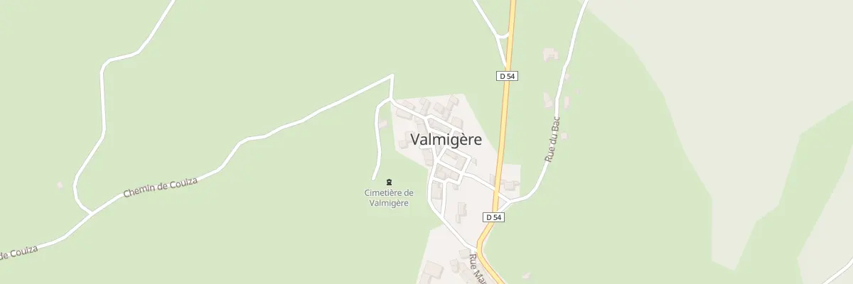 Plan du 1 Rue Montclair à Valmigère
