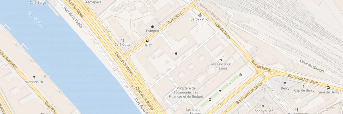 Plan du 147 Rue de Bercy à Paris 12e Arrondissement
