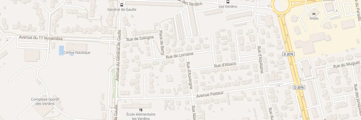Plan du 11 Rue d’Auvergne à Bourges