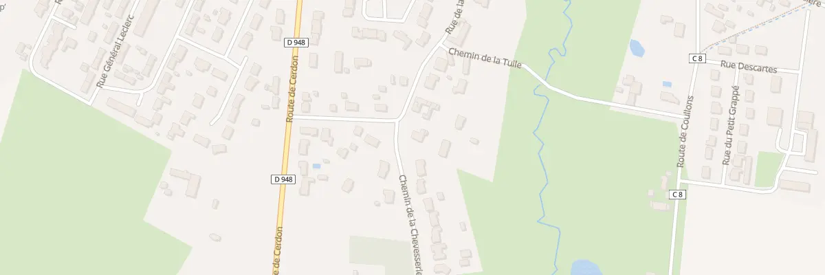 Plan du 61 Rue de la Blanchisserie à Sully-sur-Loire