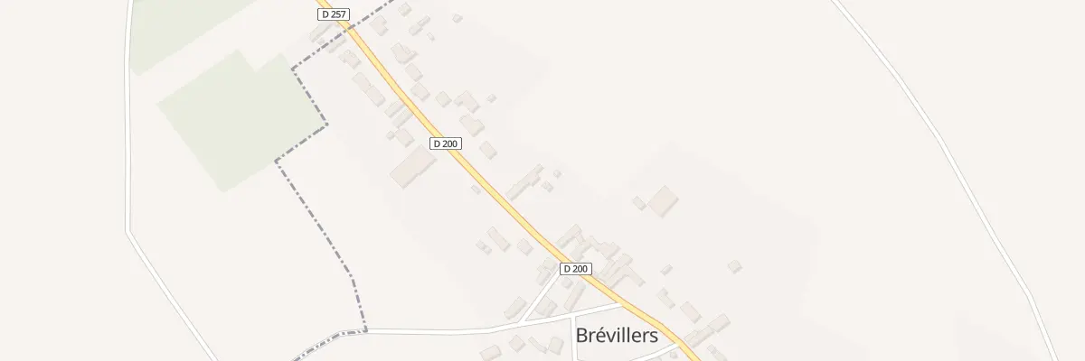Plan du 21 Rue de Lucheux à Brévillers