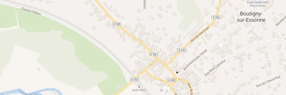 Plan du 9 Rue de la Ferté-Alais à Boutigny-sur-Essonne