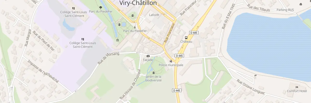 Plan du 4 Rue Horace de Choiseul à Viry-Châtillon