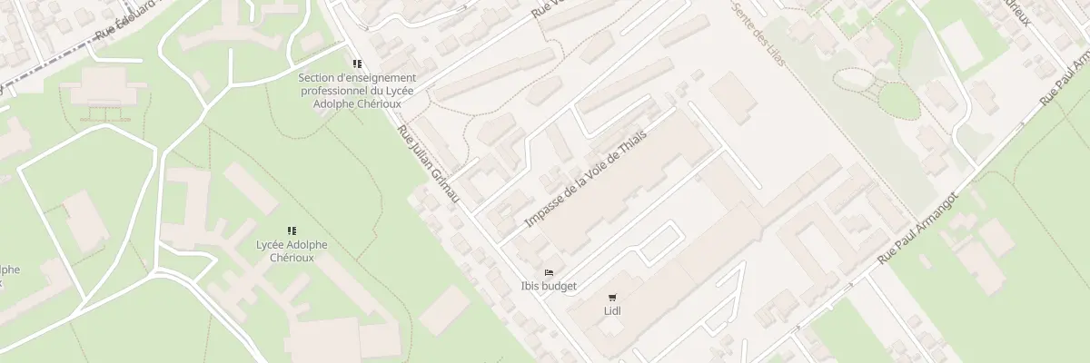 Plan du 170 Rue Julian Grimau à Vitry-sur-Seine