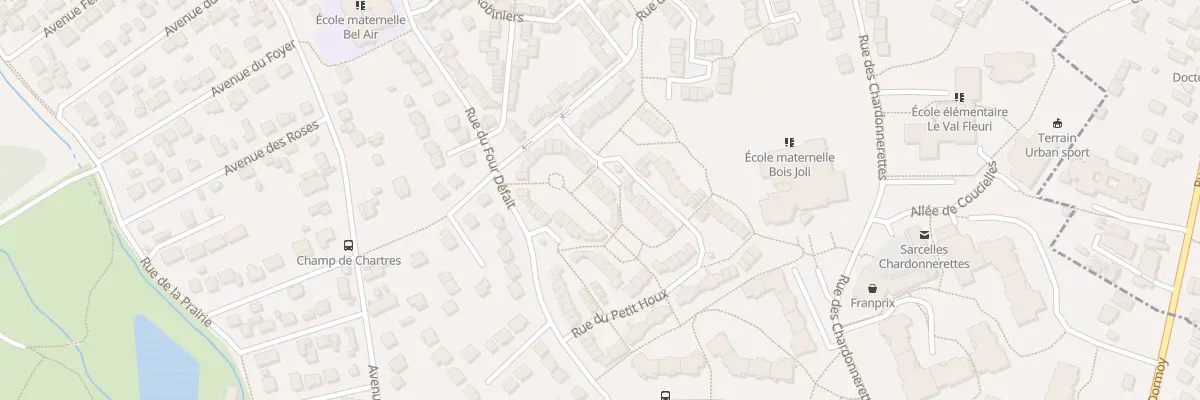 Plan du 35 Rue du Petit Houx à Sarcelles