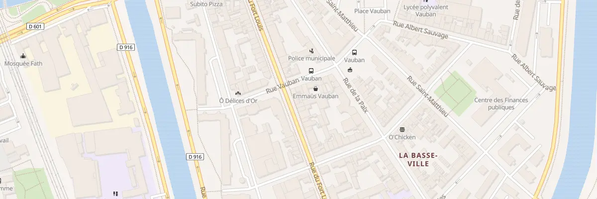Plan du 29 Rue du Fort Louis à Dunkerque