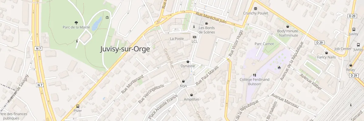 Plan du 54 Grande Rue à Juvisy-sur-Orge