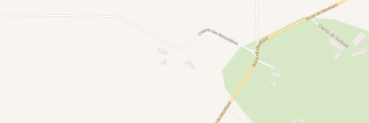 Plan du 5 Che des Mizaudières à Nesploy
