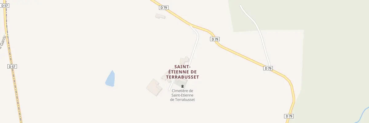 Plan du 5225 Saint Etienne de Tarabuste à Paulinet