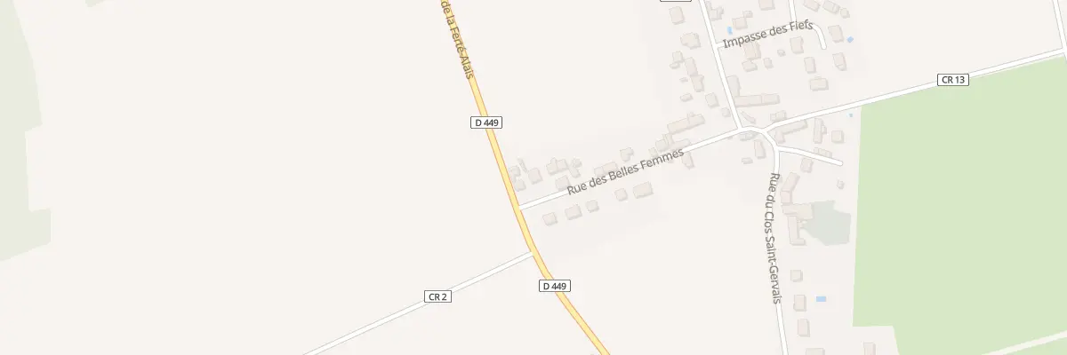 Plan du 18 Rue des Belles Femmes à Courdimanche-sur-Essonne