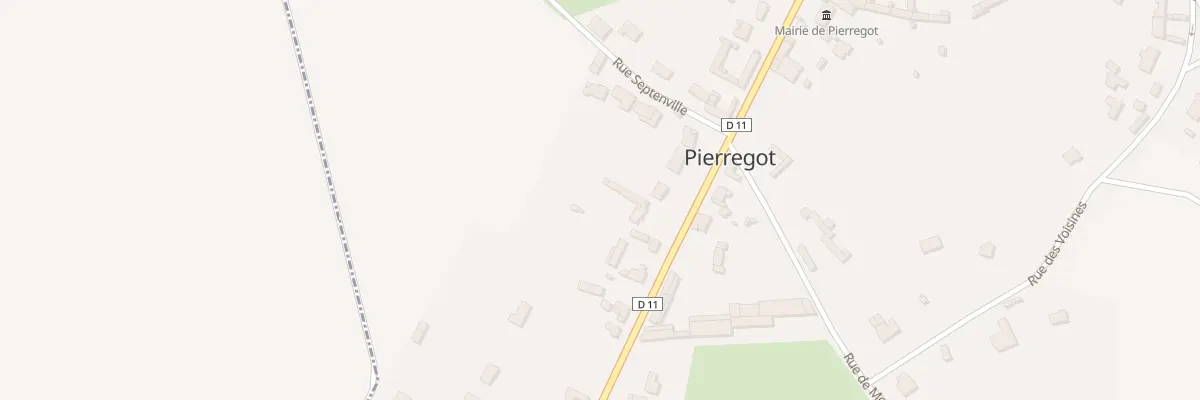 Plan du 5 Rue d’En Haut à Pierregot