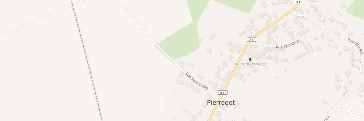 Plan du 5062 Rue Septenville à Pierregot