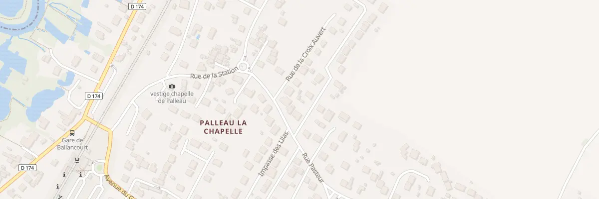 Plan du 26 Rue Pasteur à Ballancourt-sur-Essonne