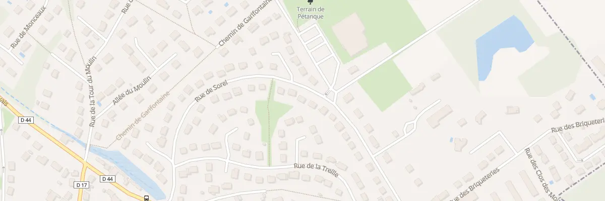 Plan du 27 Rue de Sorel à Précy-sur-Oise