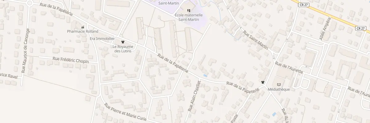 Plan du 24 Rue de la Papeterie à Ballancourt-sur-Essonne