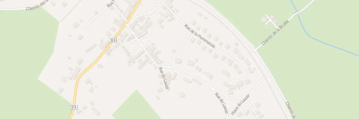 Plan du 11 Rue du Lavoir à Vallenay