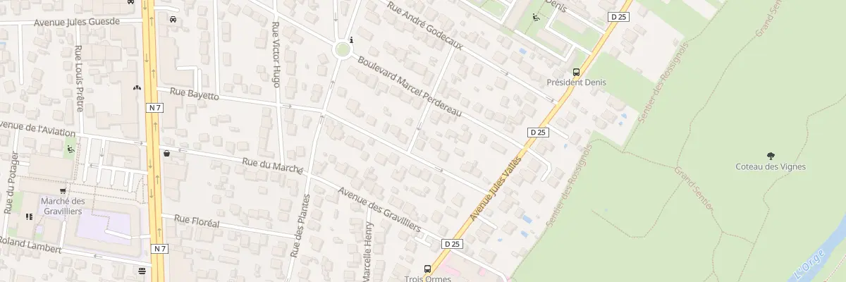 Plan du 2 Rue Georges Duboille à Athis-Mons