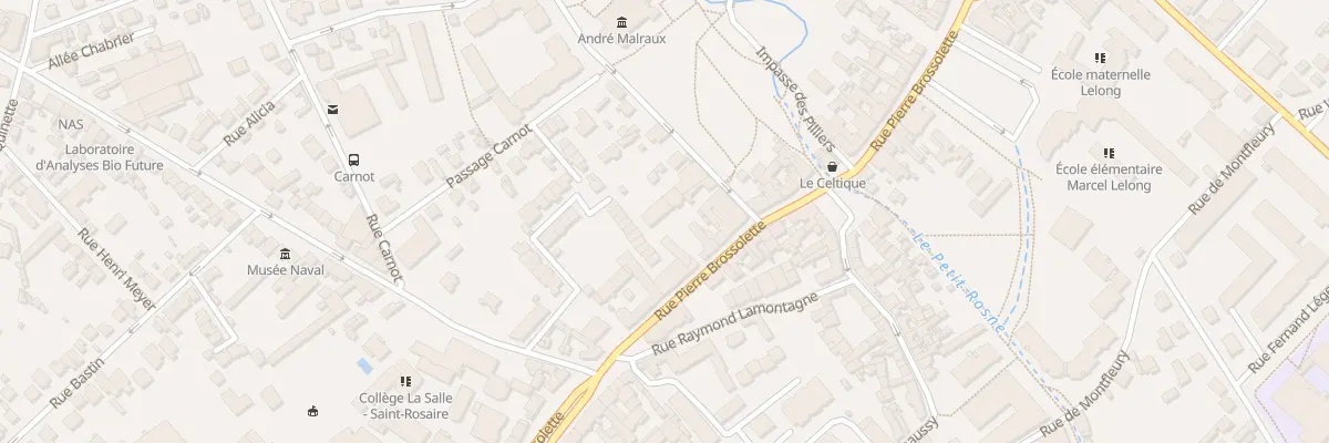 Plan du 67 Rue Pierre Brossolette à Sarcelles