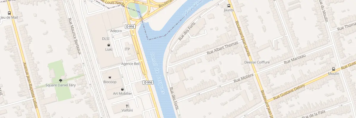 Plan du 46 Rue Albert Thomas à Coudekerque-Branche
