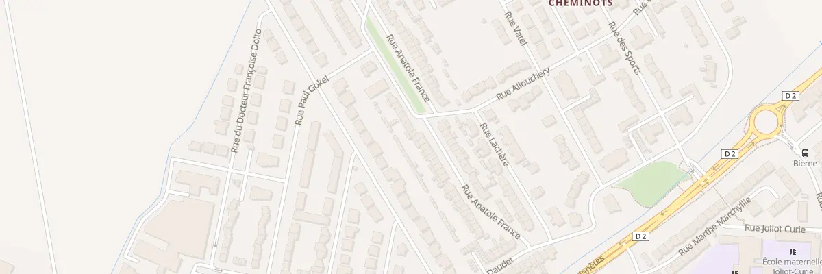 Plan du 39 Rue Anatole France à Cappelle-la-Grande