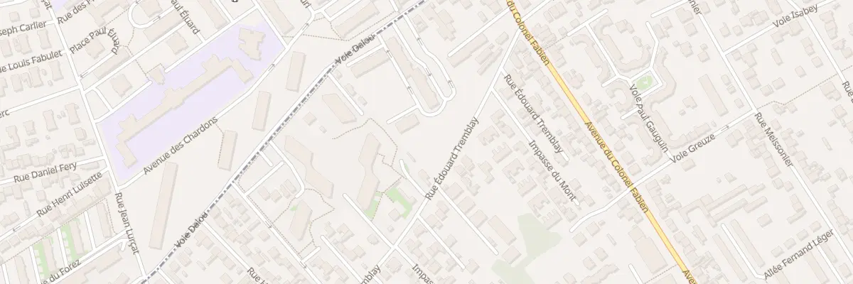 Plan du 138 Rue Edouard Tremblay à Vitry-sur-Seine