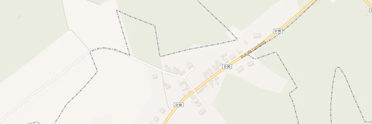 Plan du 6 Pl Verte à Linghem