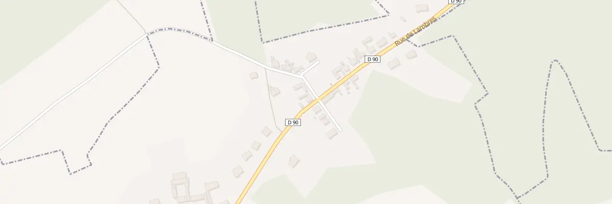 Plan du 53 Rue de Lambres à Linghem