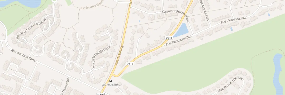 Plan du 80 Rue Charles de Gaulle à Bondoufle