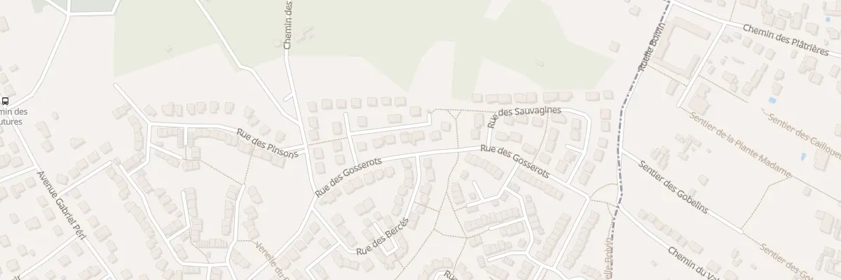 Plan du 10 Rue des Engoulevents à Sarcelles