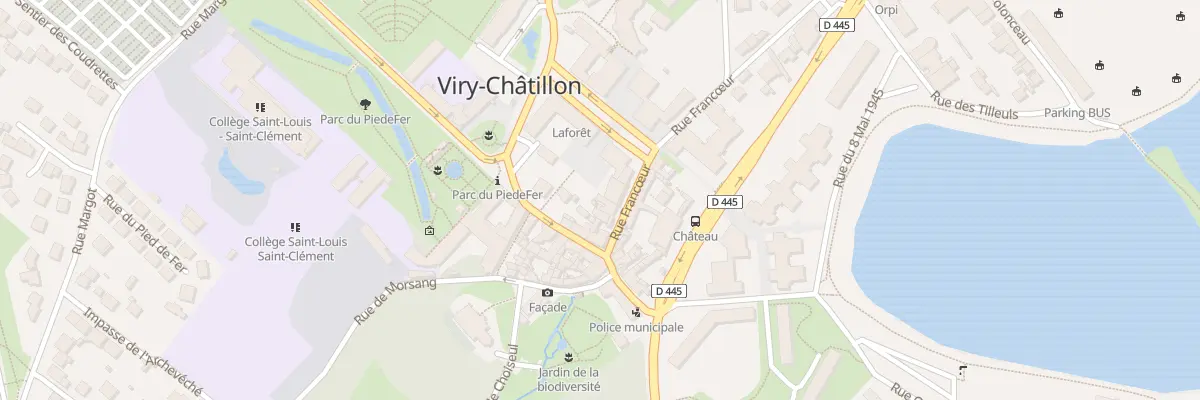 Plan du 86 Rue Francoeur à Viry-Châtillon