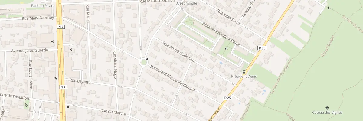 Plan du 17 Rue André Godecaux à Athis-Mons