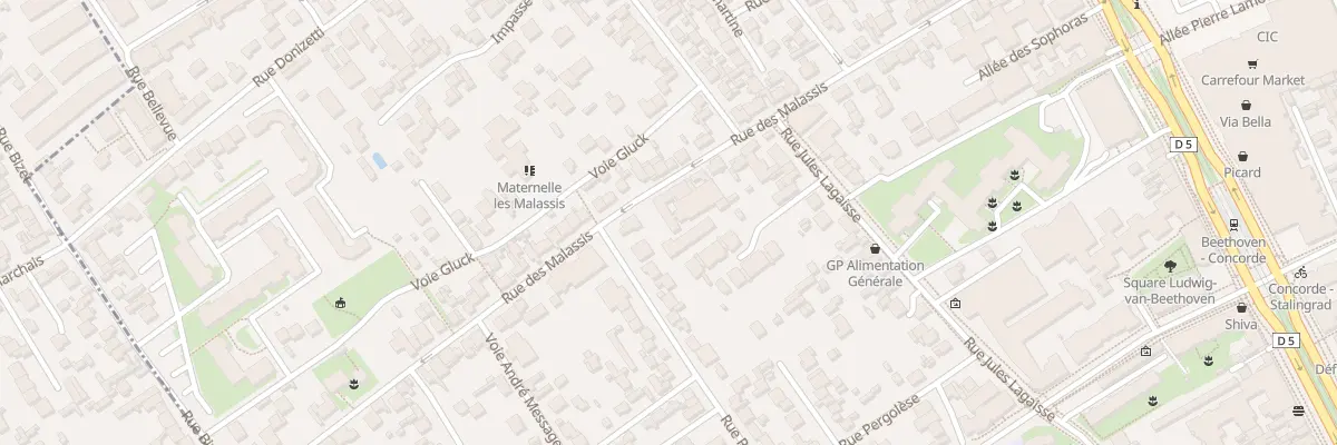 Plan du 37 Rue Malassis à Vitry-sur-Seine