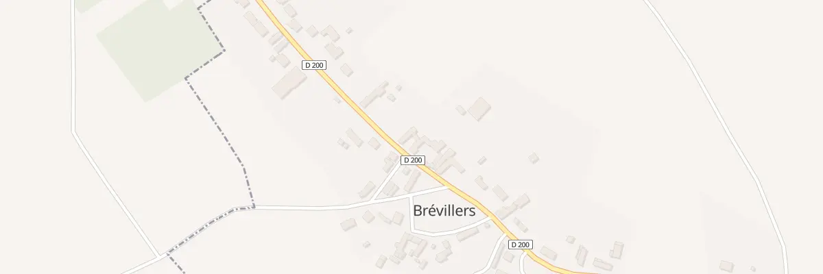 Plan du 19 Rue de Lucheux à Brévillers