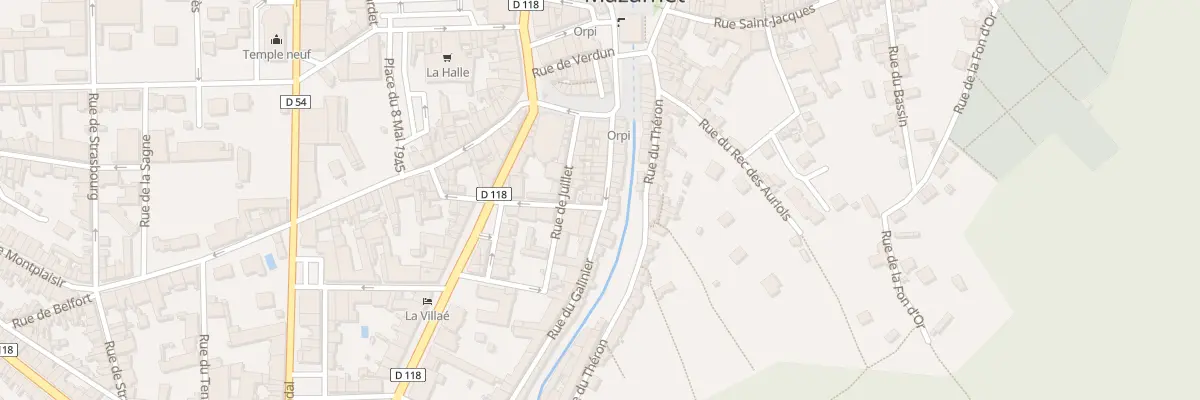 Plan du 2 Rue du Curé Pous à Mazamet