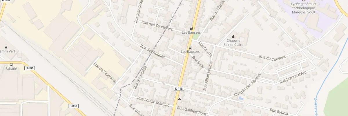 Plan du 4 Rue des Auques à Mazamet