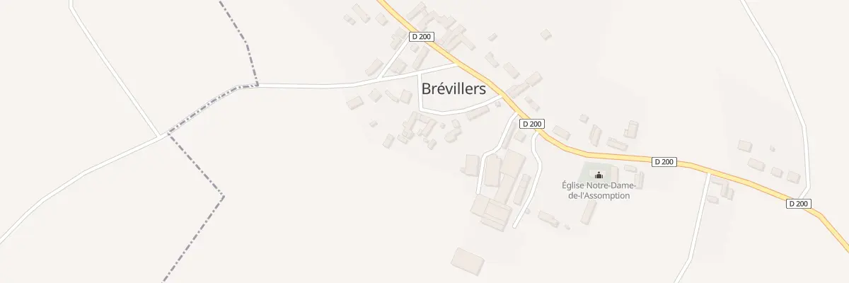 Plan du 6 Pl des Peupliers à Brévillers