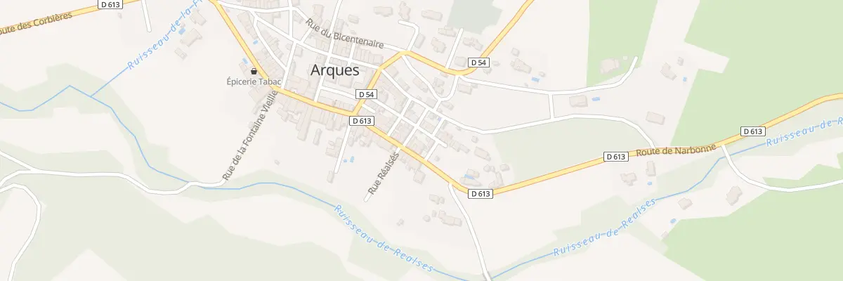Plan du 73 Le Village à Arques