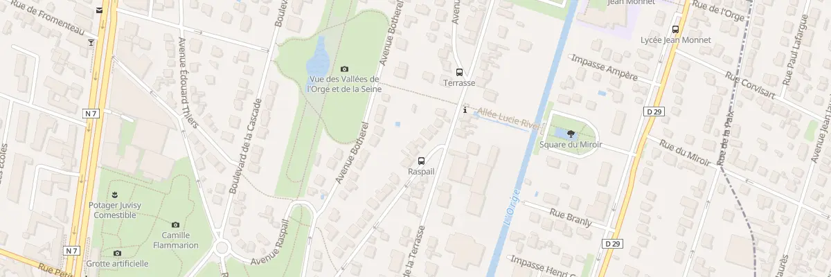 Plan du 6 Av Raspail à Juvisy-sur-Orge