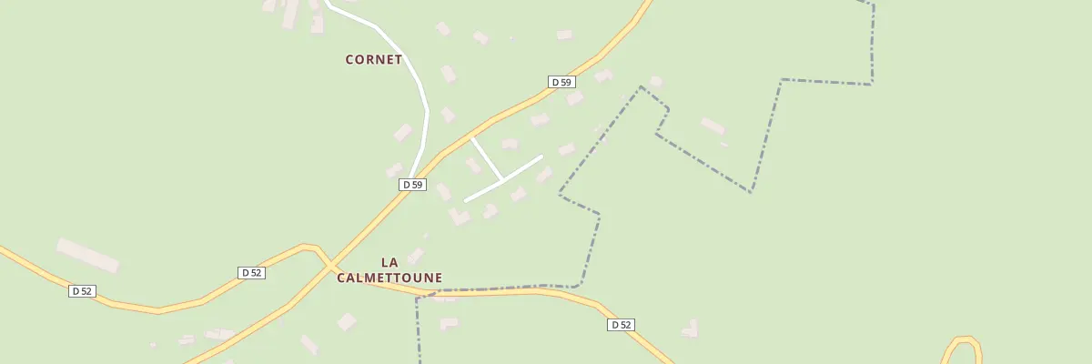 Plan du 7 Imp des Coquelicots à Teissières-de-Cornet