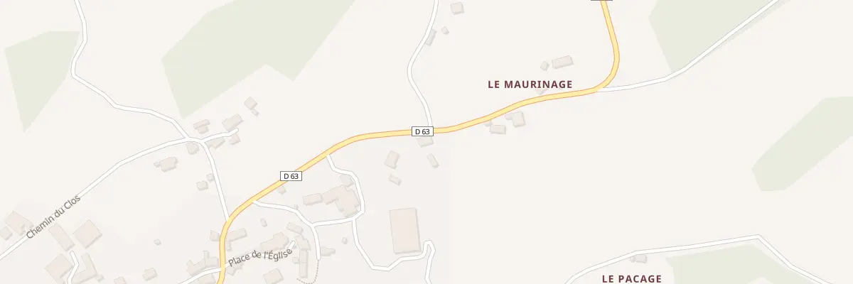 Plan du 5049 Le Morinage à Saint-Exupéry-les-Roches