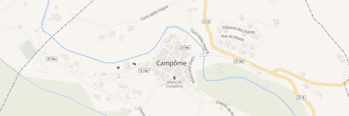 Plan du 7 Rue des Hirondelles à Campôme