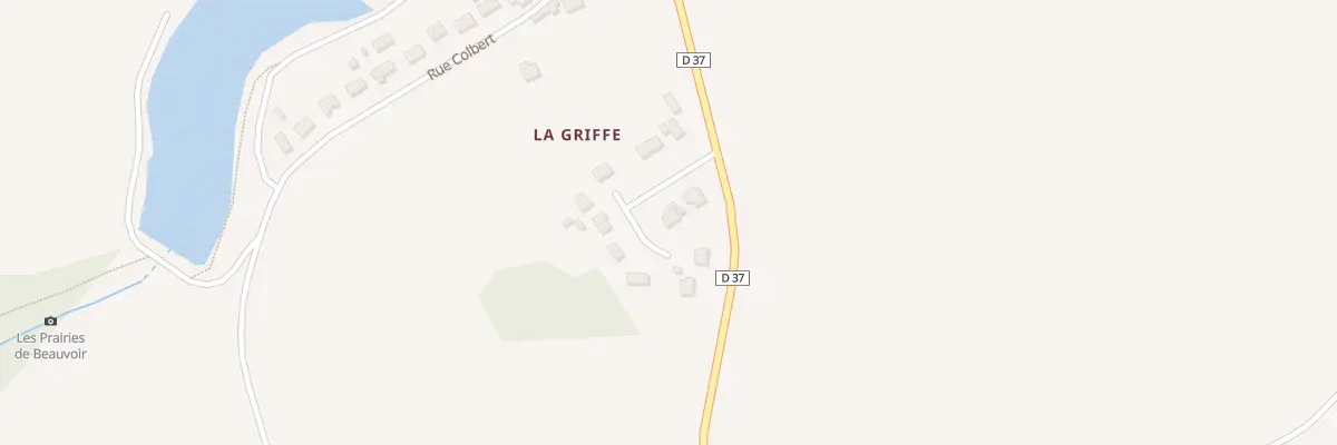 Plan du 3 Lot de la Griffe à Chavannes